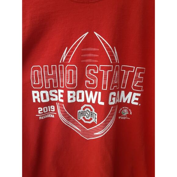 Ohio State Rose Bowl Game L Large Red Long Sleeve Shirt - Picture 1 of 6